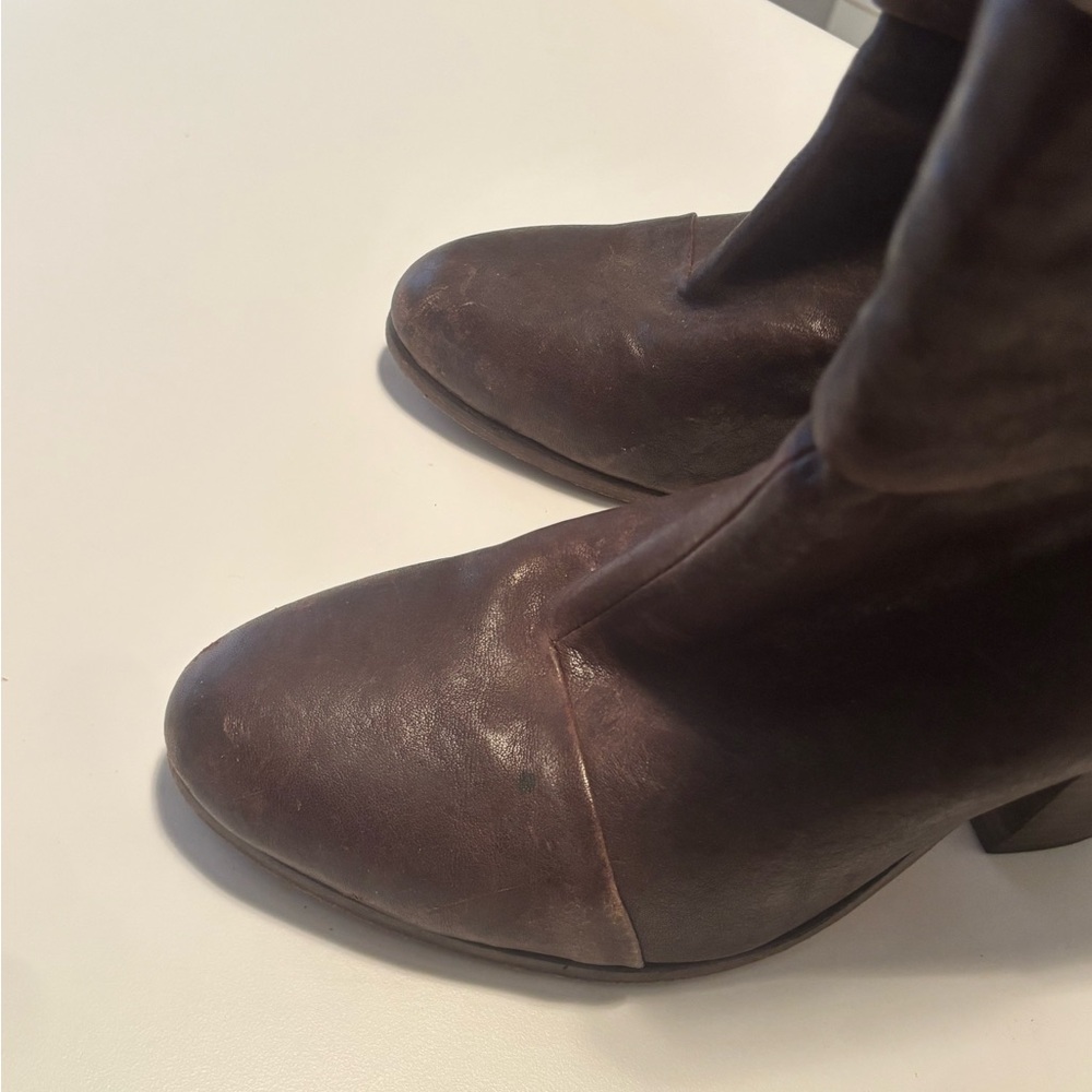 rag & bone Dark Brown Ankle Boots